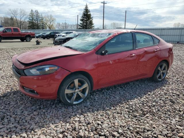 1C3CDFBH9DD316233 - 2013 DODGE DART SXT RED photo 1