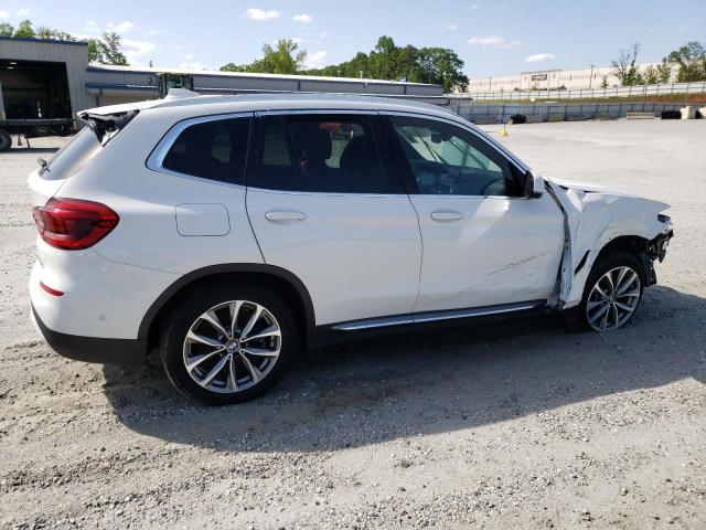 5UXTR9C55KLD96699 - 2019 BMW X3 XDRIVE30I WHITE photo 3