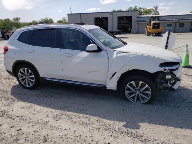 5UXTR9C55KLD96699 - 2019 BMW X3 XDRIVE30I WHITE photo 4