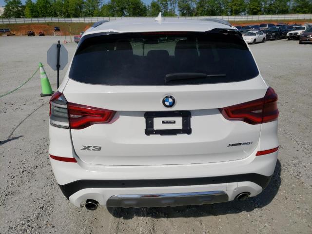 5UXTR9C55KLD96699 - 2019 BMW X3 XDRIVE30I WHITE photo 6