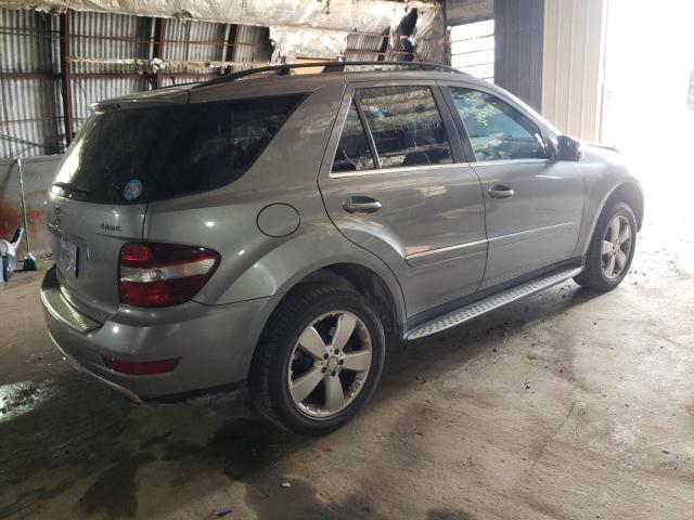 4JGBB8GB5BA671309 - 2011 MERCEDES-BENZ ML 350 4MATIC GRAY photo 4