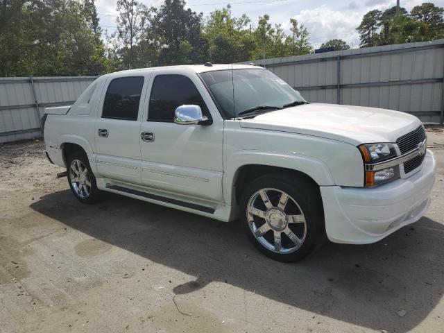 3GNEC12T64G124244 - 2004 CHEVROLET AVALANCHE C1500 WHITE photo 4