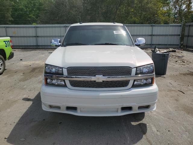 3GNEC12T64G124244 - 2004 CHEVROLET AVALANCHE C1500 WHITE photo 5