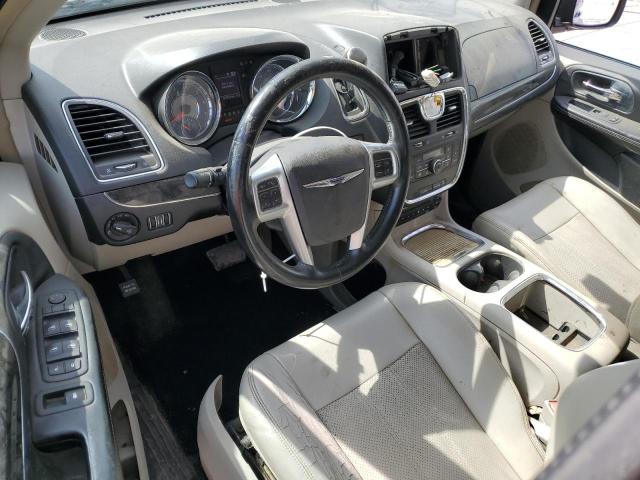 2C4RC1CG6DR675912 - 2013 CHRYSLER TOWN & COU TOURING L BLACK photo 8