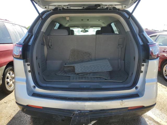 1GNKRFED4DJ131131 - 2013 CHEVROLET TRAVERSE LS SILVER photo 6