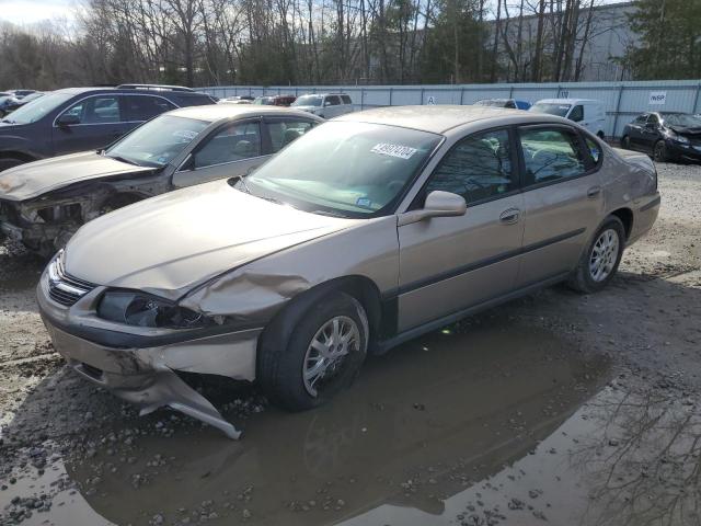 2G1WF52E029387939 - 2002 CHEVROLET IMPALA BEIGE photo 1