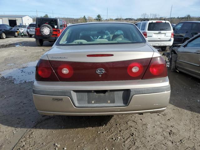 2G1WF52E029387939 - 2002 CHEVROLET IMPALA BEIGE photo 6