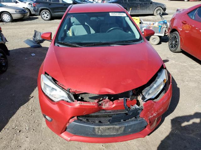 5YFBURHE1EP012611 - 2014 TOYOTA COROLLA L RED photo 5