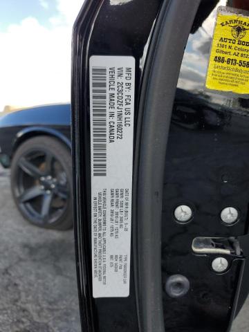 2C3CDZFJ1NH160272 - 2022 DODGE CHALLENGER R/T SCAT PACK BLACK photo 13