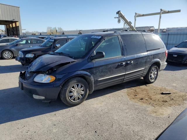 2C8GP64L44R593809 - 2004 CHRYSLER TOWN & COU LIMITED BLUE photo 1