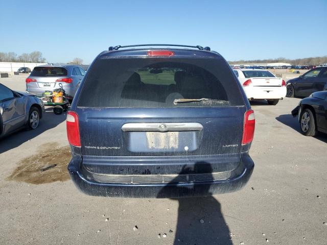 2C8GP64L44R593809 - 2004 CHRYSLER TOWN & COU LIMITED BLUE photo 6