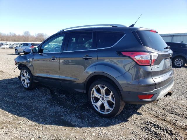 1FMCU9J95JUB92461 - 2018 FORD ESCAPE TITANIUM GRAY photo 2