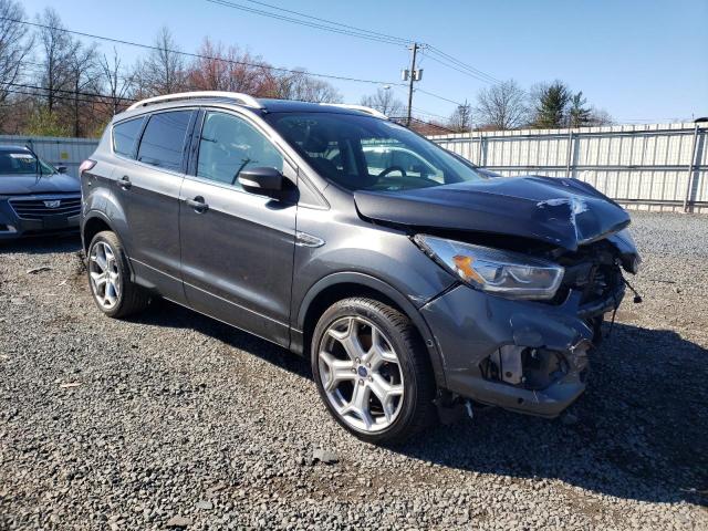 1FMCU9J95JUB92461 - 2018 FORD ESCAPE TITANIUM GRAY photo 4