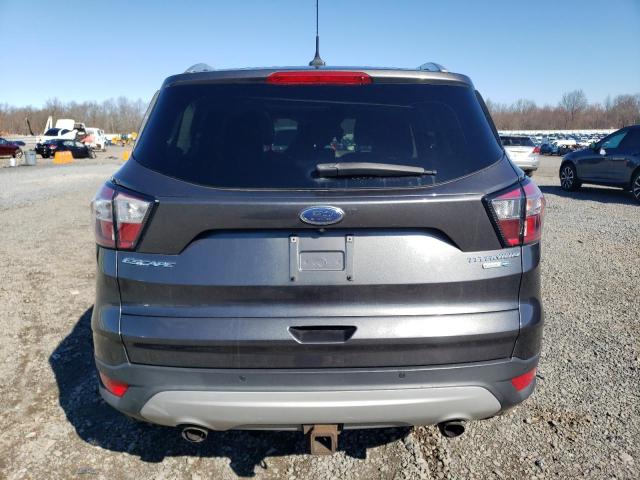 1FMCU9J95JUB92461 - 2018 FORD ESCAPE TITANIUM GRAY photo 6
