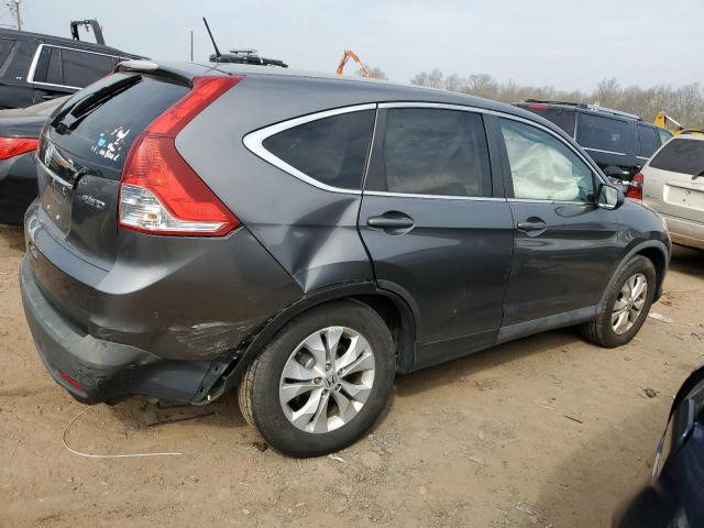 2HKRM4H55EH606407 - 2014 HONDA CR-V EX GRAY photo 3