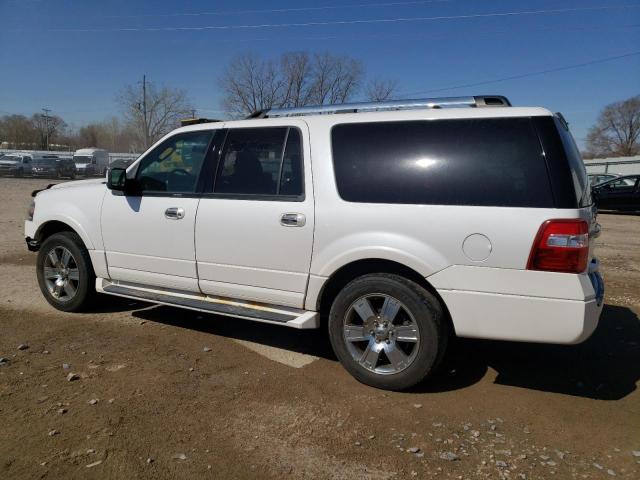 1FMFK20539EB24674 - 2009 FORD EXPEDITION EL LIMITED WHITE photo 2