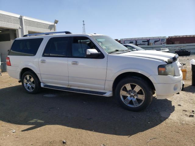 1FMFK20539EB24674 - 2009 FORD EXPEDITION EL LIMITED WHITE photo 4