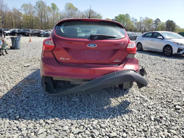 1FADP3K23DL156122 - 2013 FORD FOCUS SE RED photo 6