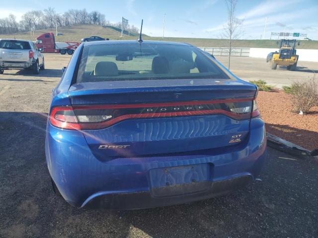 1C3CDFBB0ED702505 - 2014 DODGE DART SXT BLUE photo 6