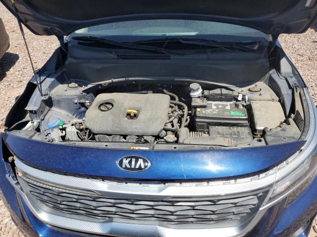 KNDEU2AA4M7045873 - 2021 KIA SELTOS S BLUE photo 11