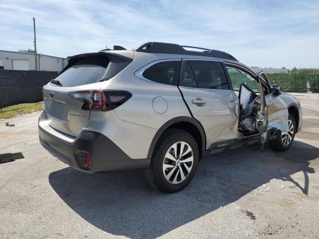 4S4BTACC0L3179117 - 2020 SUBARU OUTBACK PREMIUM SILVER photo 3