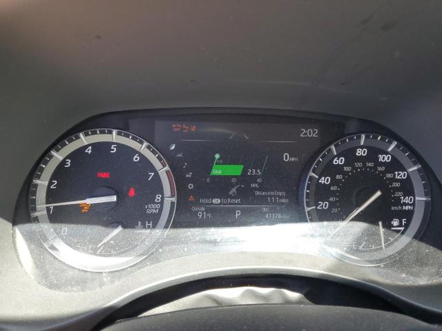 5TDGZRBH8MS061238 - 2021 TOYOTA HIGHLANDER XLE SILVER photo 9