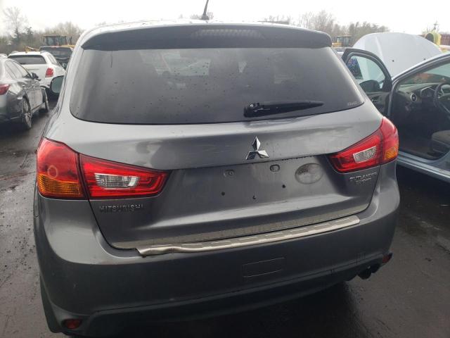 4A4AR3AU4DE011081 - 2013 MITSUBISHI OUTLANDER ES GRAY photo 6