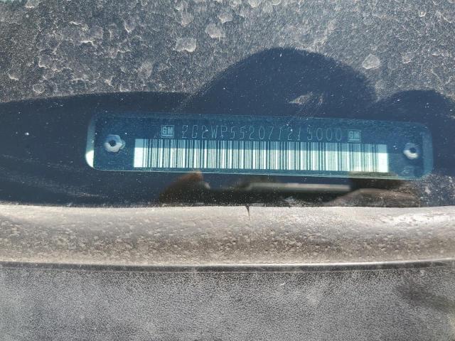 2G2WP552071213000 - 2007 PONTIAC GRAND PRIX 白色 照片 12