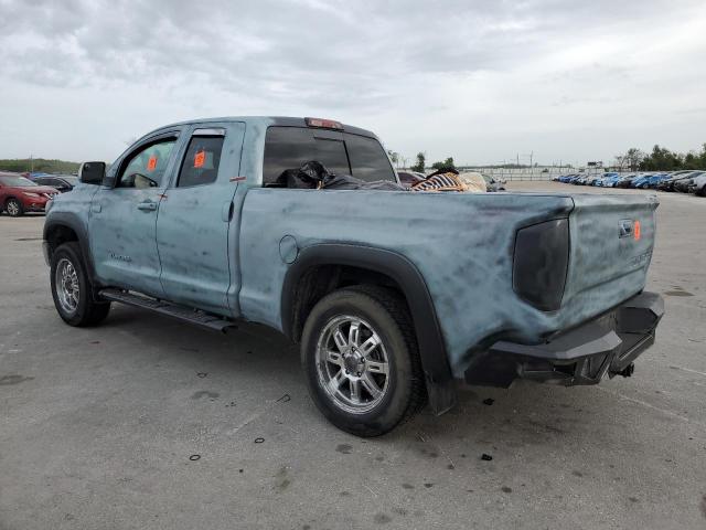 5TFRY5F1XEX160513 - 2014 TOYOTA TUNDRA DOUBLE CAB SR/SR5 GRAY photo 2