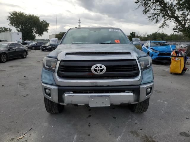 5TFRY5F1XEX160513 - 2014 TOYOTA TUNDRA DOUBLE CAB SR/SR5 GRAY photo 5