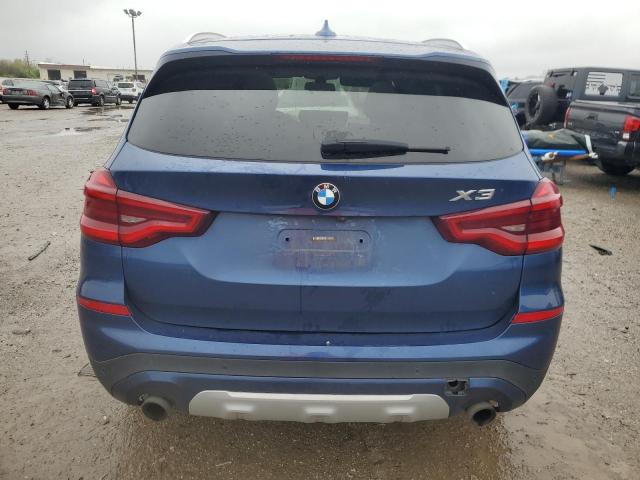 5UXTR9C57JLD64805 - 2018 BMW X3 XDRIVE30I BLUE photo 6