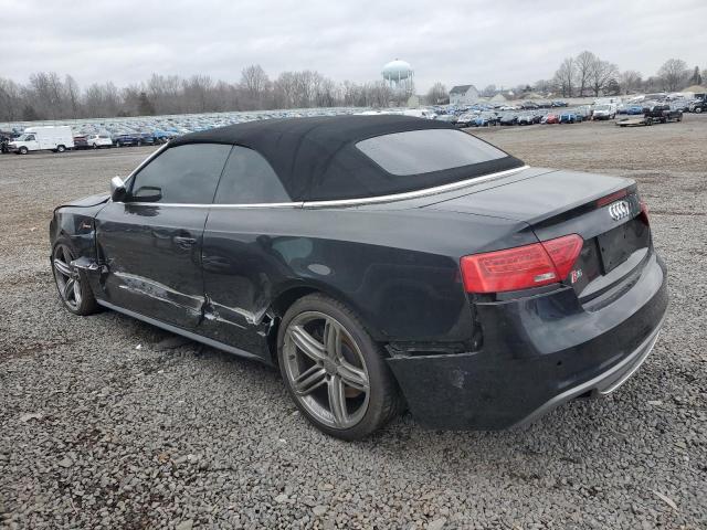 WAUCGAFHXDN007684 - 2013 AUDI S5 PREMIUM PLUS BLACK photo 2