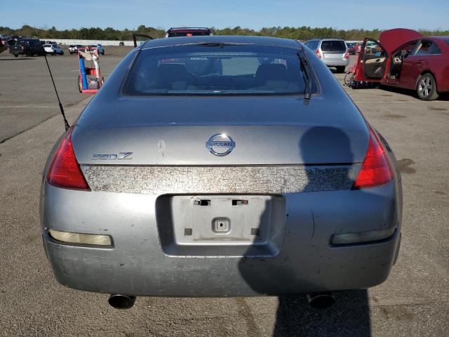 JN1AZ34E54T050238 - 2004 NISSAN 350Z COUPE GRAY photo 6