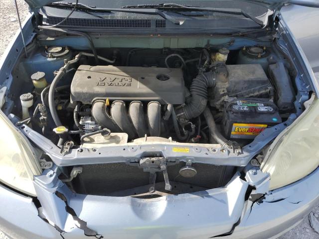 2T1KR32E95C421415 - 2005 TOYOTA COROLLA MA XR BLUE photo 12