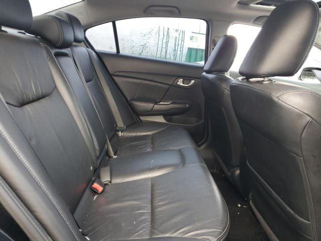19XFB2F91DE209458 - 2013 HONDA CIVIC EXL BLACK photo 10