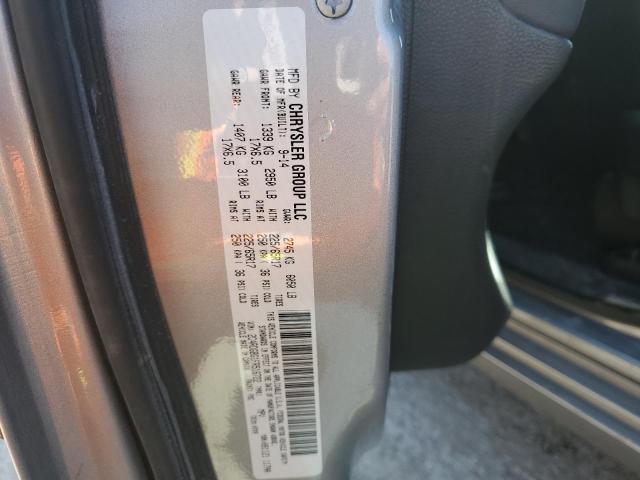 2C4RDGBG1FR516722 - 2015 DODGE GRAND CARA SE SILVER photo 12