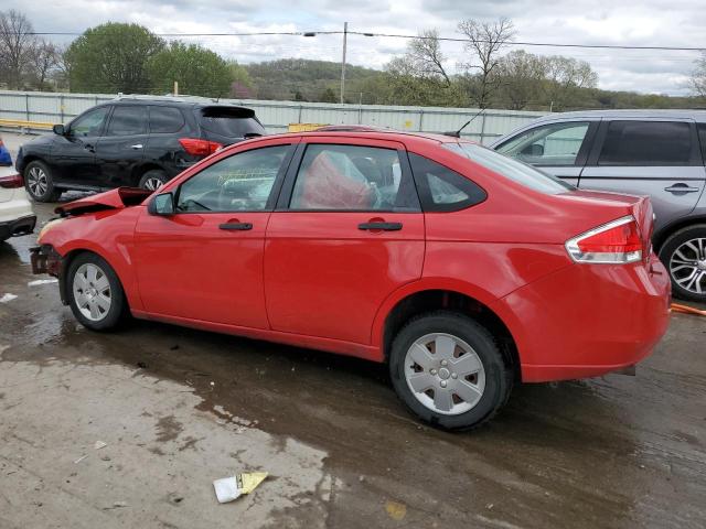 1FAHP34N38W137390 - 2008 FORD FOCUS S/SE RED photo 2