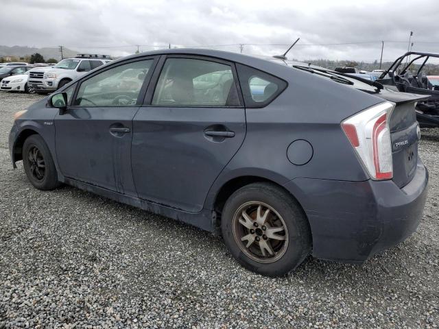 JTDKN3DU5E1747104 - 2014 TOYOTA PRIUS CHARCOAL photo 2