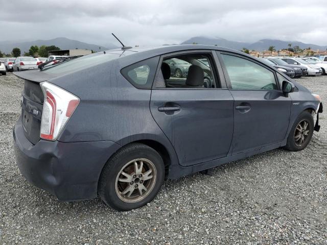 JTDKN3DU5E1747104 - 2014 TOYOTA PRIUS CHARCOAL photo 3