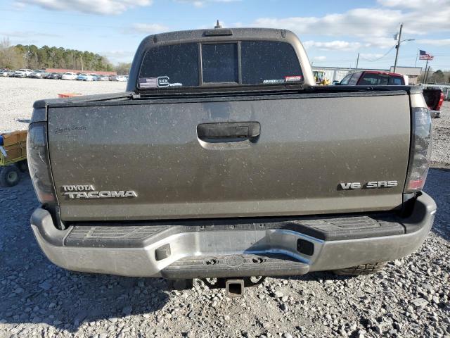 5TFJU4GN6EX057271 - 2014 TOYOTA TACOMA DOUBLE CAB PRERUNNER GRAY photo 6