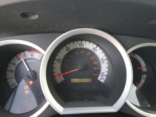 5TFJU4GN6EX057271 - 2014 TOYOTA TACOMA DOUBLE CAB PRERUNNER GRAY photo 9