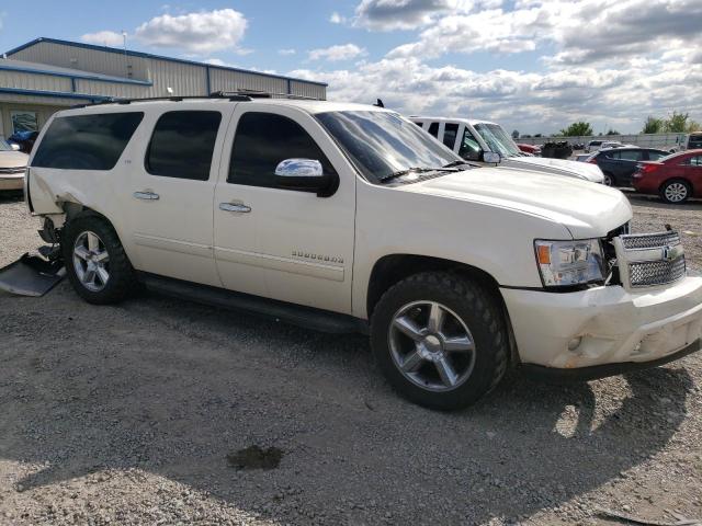 1GNSKKE70DR354808 - 2013 CHEVROLET SUBURBAN K1500 LTZ WHITE photo 4