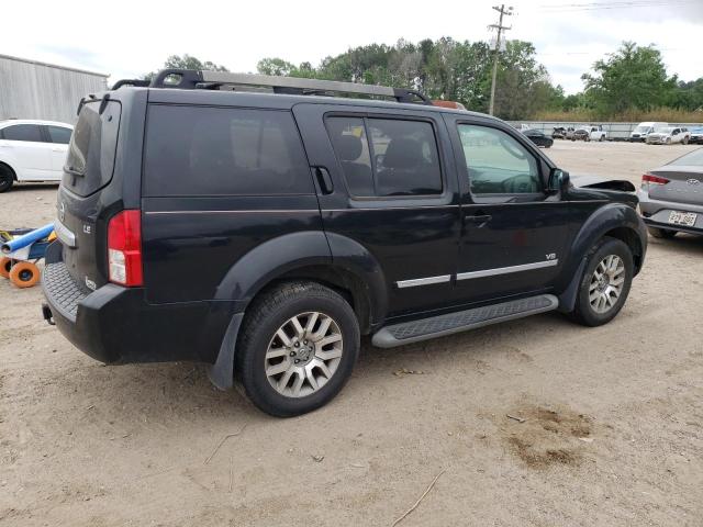 5N1BR18A08C618216 - 2008 NISSAN PATHFINDER LE შავი ფოტო 3