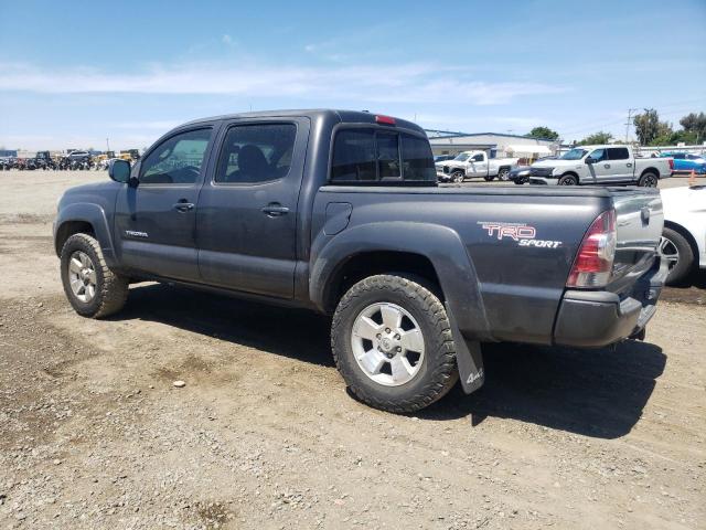 3TMLU4EN2BM080849 - 2011 TOYOTA TACOMA DOUBLE CAB CHARCOAL photo 2