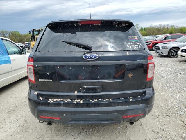 1FM5K8AR3DGC01671 - 2013 FORD EXPLORER POLICE INTERCEPTOR 黑色 照片 6