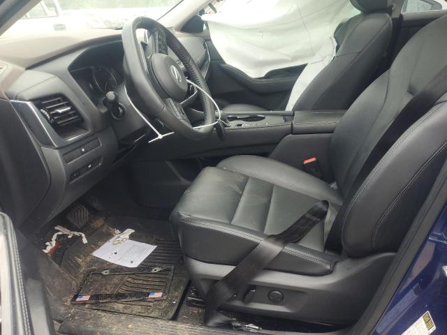 JN8AT3CA0MW028129 - 2021 NISSAN ROGUE SL BLUE photo 7