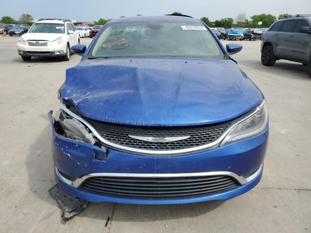 1C3CCCAB0GN179969 - 2016 CHRYSLER 200 LIMITED BLUE photo 5