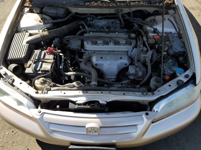 JHMCG56612C011137 - 2002 HONDA ACCORD EX GOLD photo 11