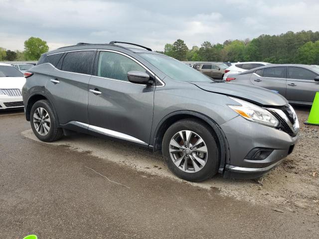 5N1AZ2MG0HN145904 - 2017 NISSAN MURANO S GRAY photo 4