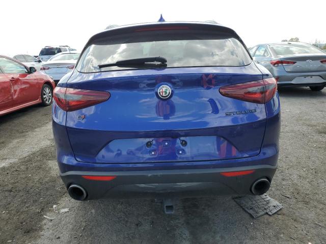 ZASPAKAN1M7D17856 - 2021 ALFA ROMEO STELVIO SPORT Blau Foto 6